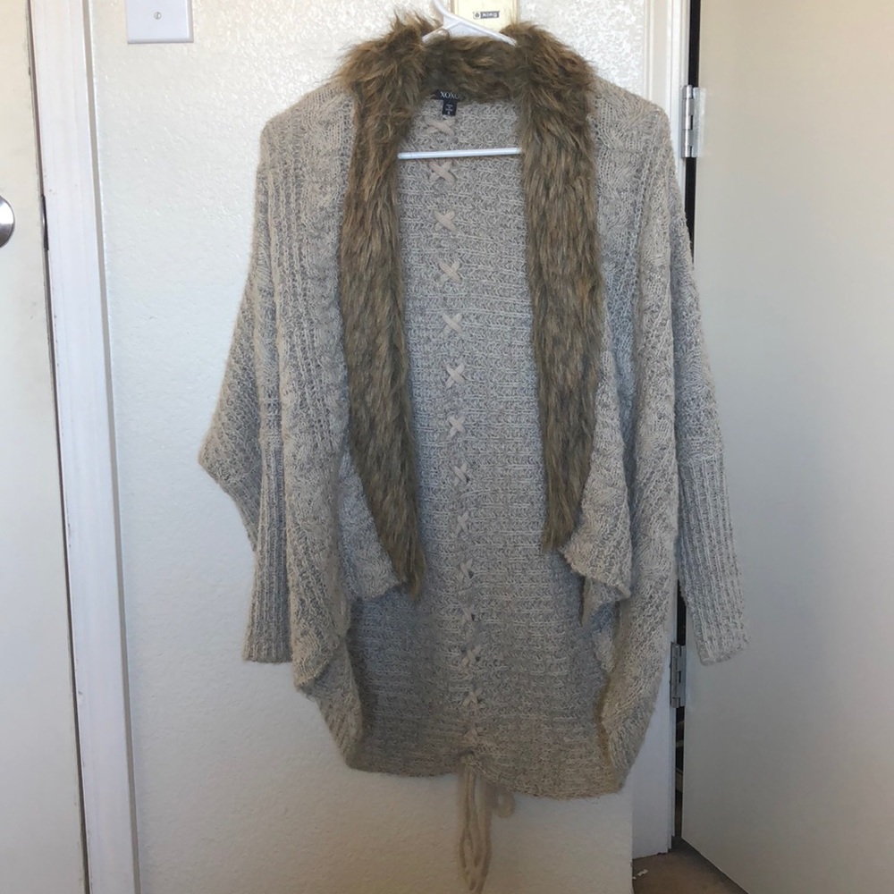 warm cardigan